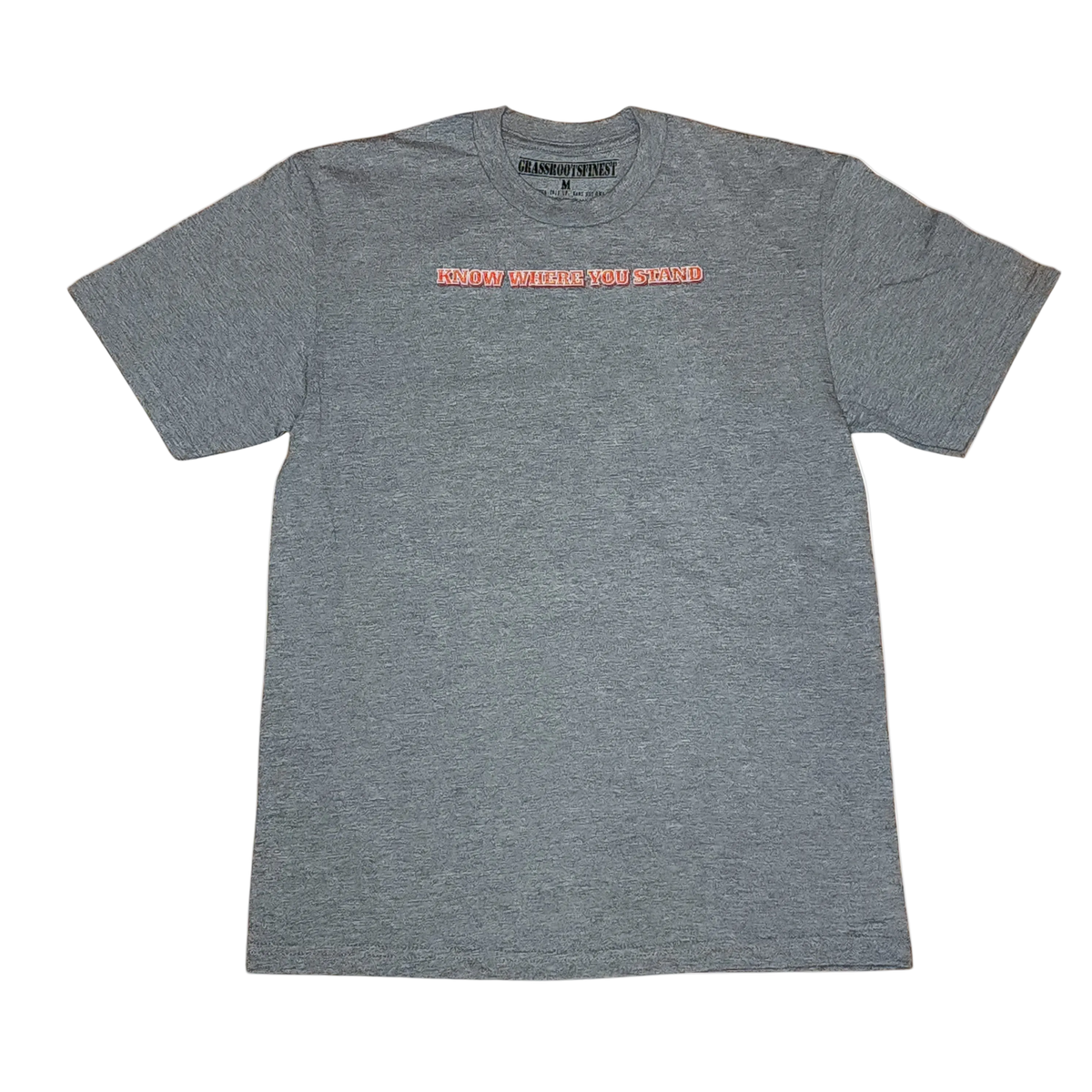 Know Where You Stand T Shirt