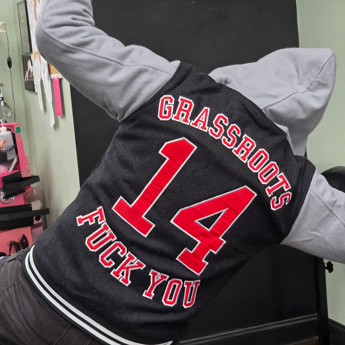 Fuck You Varsity Jacket